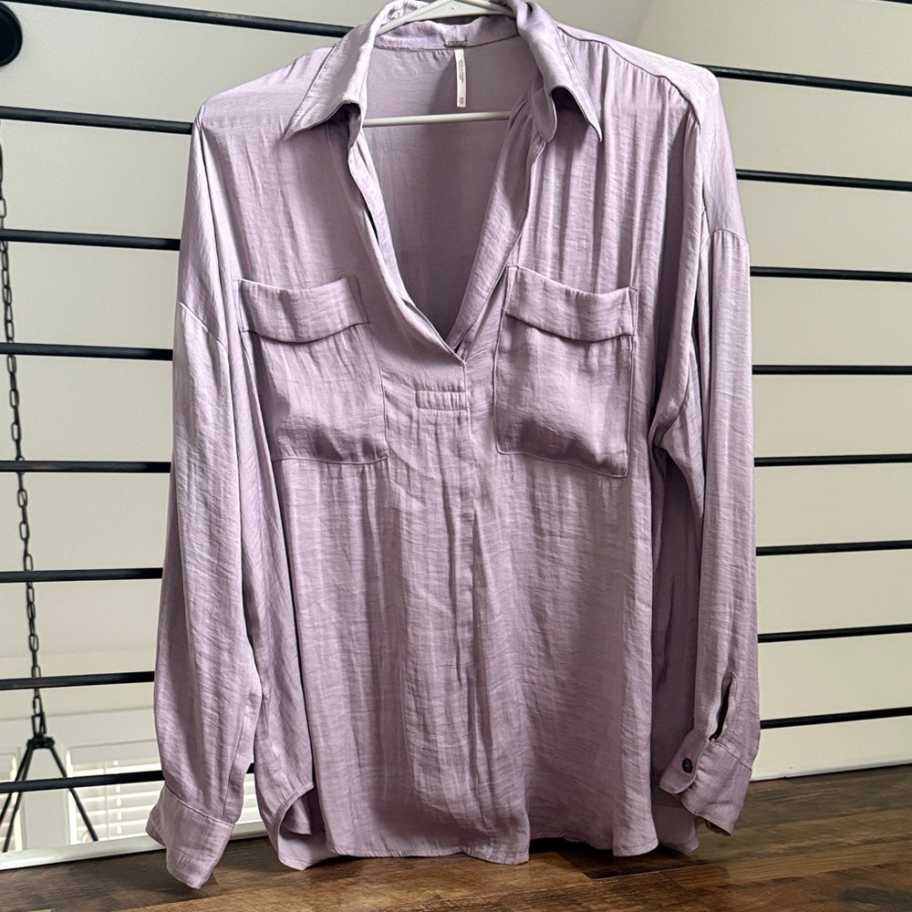Free People Starry Dreams Knit Blouse
